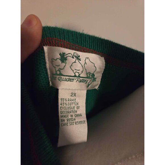 The Quacker Factory holiday sweater 2XL women's - Picture 6 of 8